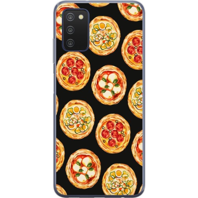 Mobile case for Samsung Galaxy A03s with Pizza design