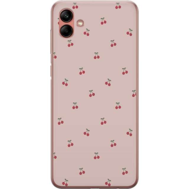 Mobile case for Samsung Galaxy A04 with Cherry design
