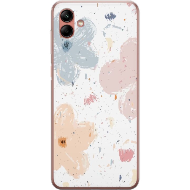 Mobile case for Samsung Galaxy A04 with Flowers design