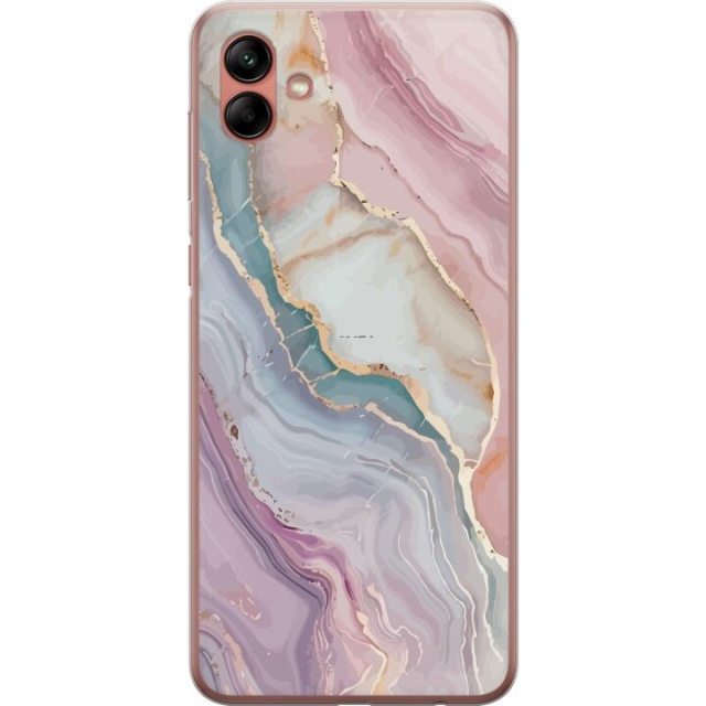 Mobile case for Samsung Galaxy A04 with Marble design