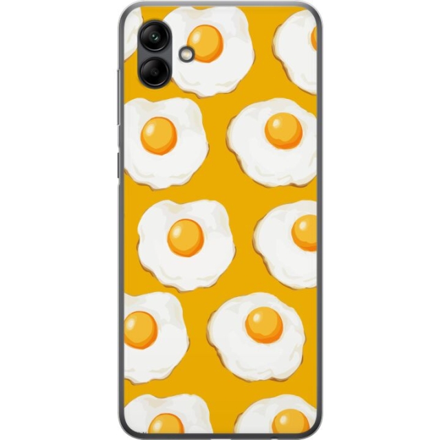 Mobile case for Samsung Galaxy A05 with Fried egg design