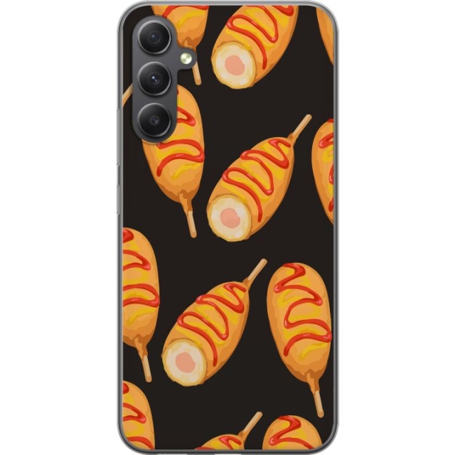 Mobile case for Samsung Galaxy A05s with Chicken drumstick design