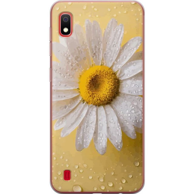 Mobile case for Samsung Galaxy A10 with Porslinsblomma design