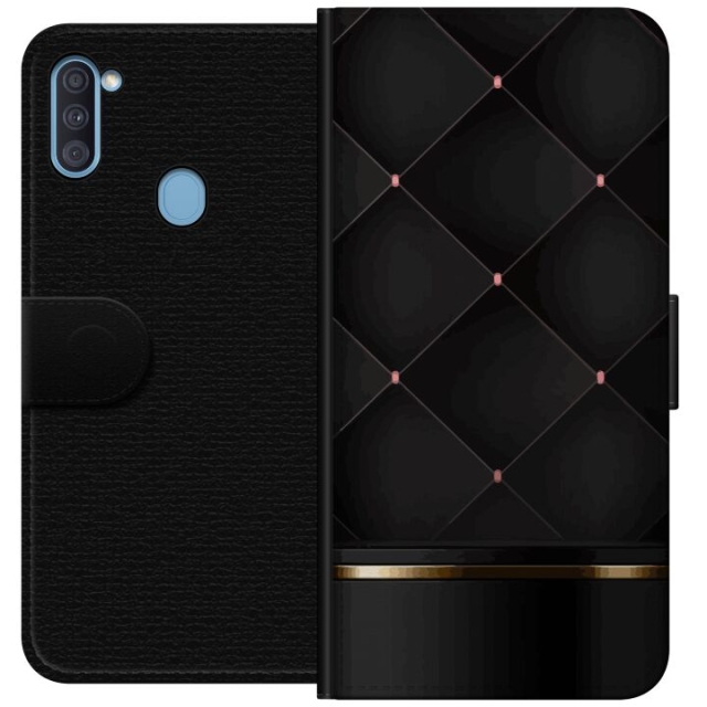 Wallet case for Samsung Galaxy A11 with Luxury line design