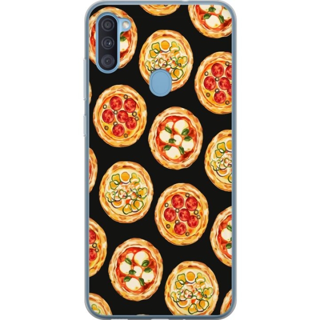 Mobile case for Samsung Galaxy A11 with Pizza design