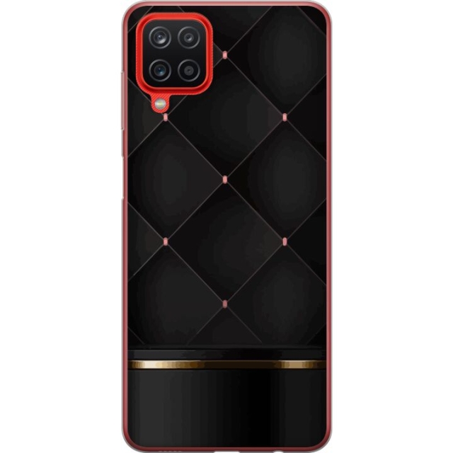 Mobile case for Samsung Galaxy A12 with Luxury line design
