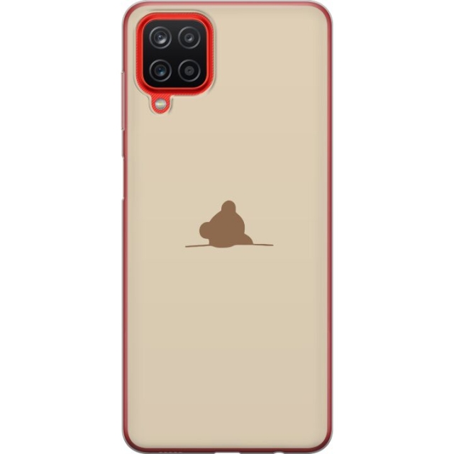 Mobile case for Samsung Galaxy A12 with Nalle design