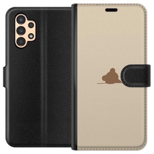 Wallet case for Samsung Galaxy A13 with Nalle design