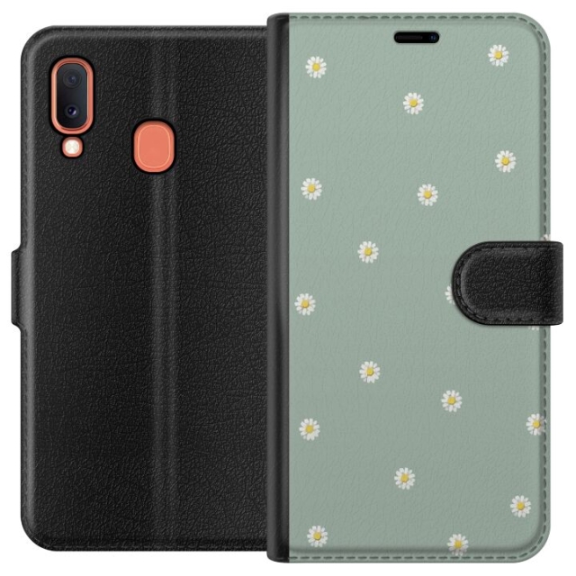 Wallet case for Samsung Galaxy A20e with Priest