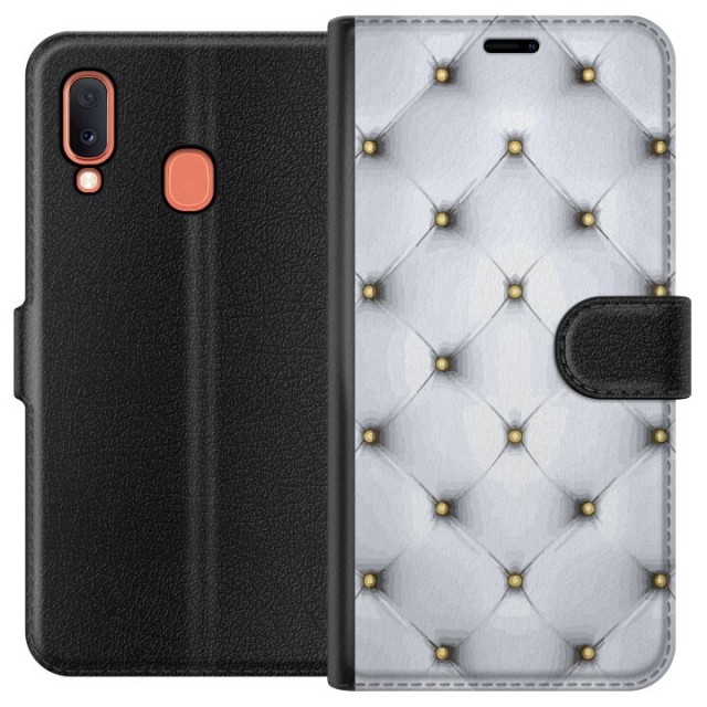 Wallet case for Samsung Galaxy A20e with Luxurious design