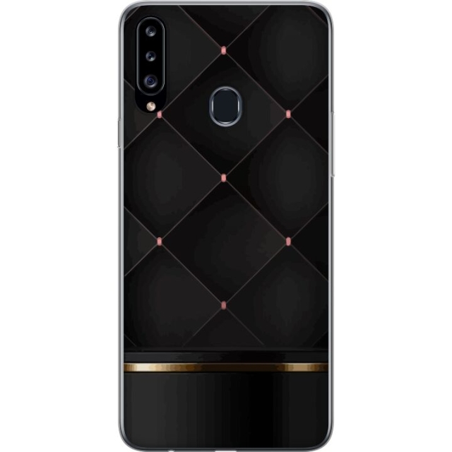 Mobile case for Samsung Galaxy A20s with Luxury line design