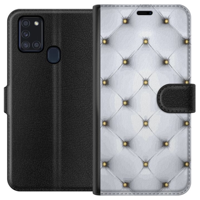 Wallet case for Samsung Galaxy A21s with Luxurious design