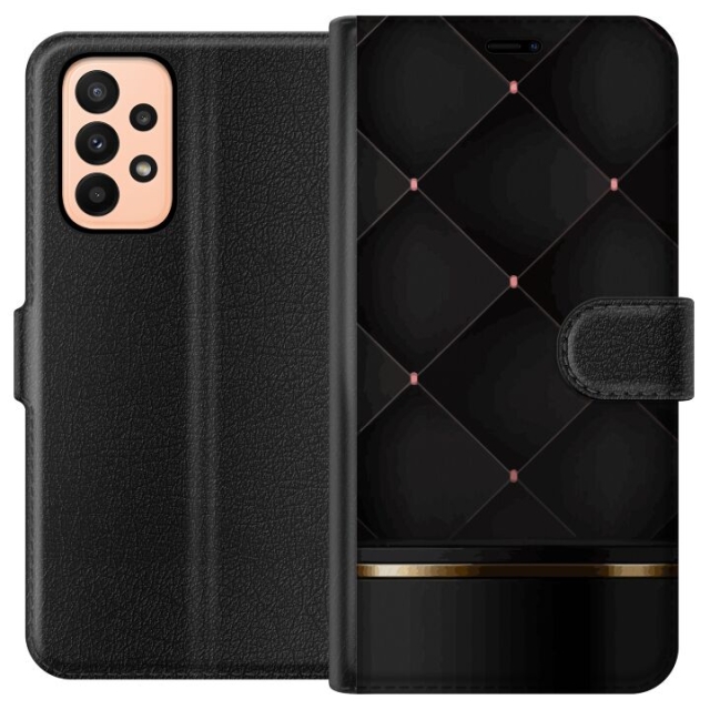 Wallet case for Samsung Galaxy A23 with Luxury line design