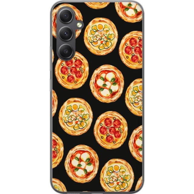 Mobile case for Samsung Galaxy A25 with Pizza design