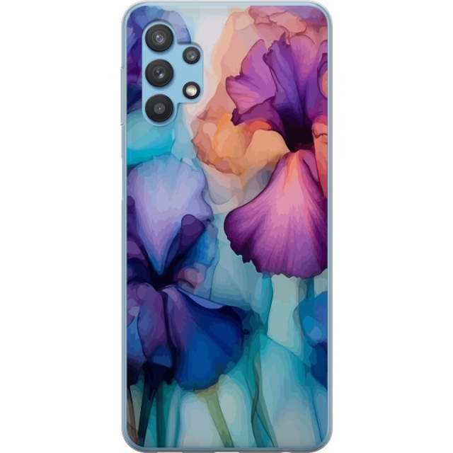 Mobile case for Samsung Galaxy A32 5G with Magical flowers design