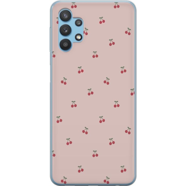 Mobile case for Samsung Galaxy A32 5G with Cherry design