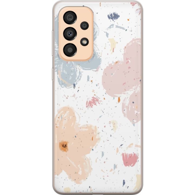Mobile case for Samsung Galaxy A33 5G with Flowers design