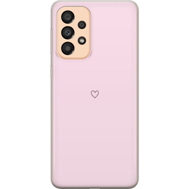 Mobile case for Samsung Galaxy A33 5G with Heart design