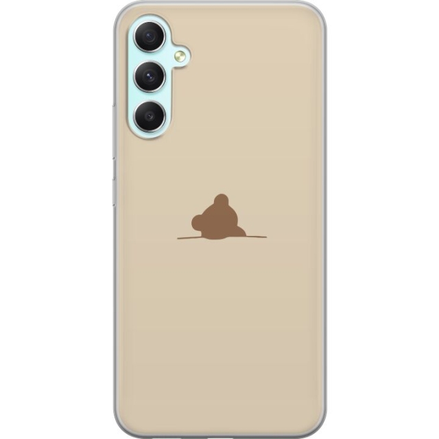 Mobile case for Samsung Galaxy A34 with Nalle design