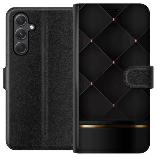 Wallet case for Samsung Galaxy A35 with Luxury line design