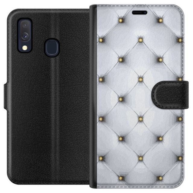 Wallet case for Samsung Galaxy A40 with Luxurious design