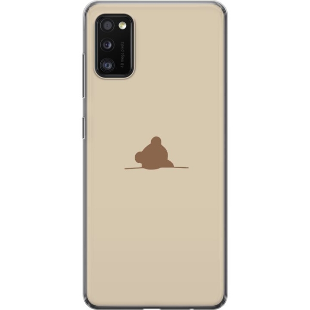 Mobile case for Samsung Galaxy A41 with Nalle design