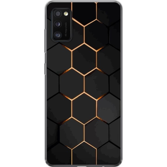 Mobile case for Samsung Galaxy A41 with Luxurious Pattern design