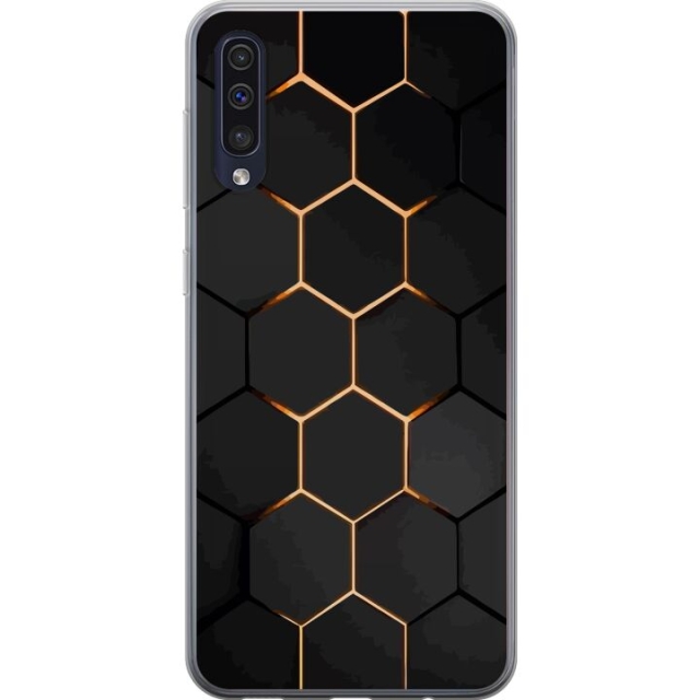 Mobile case for Samsung Galaxy A50 with Luxurious Pattern design