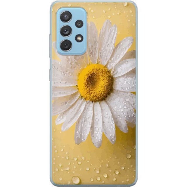Mobile case for Samsung Galaxy A52 5G with Porslinsblomma design