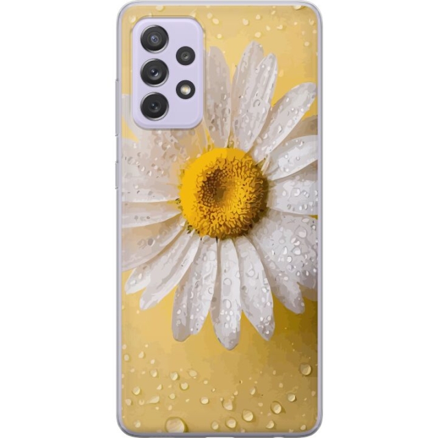 Mobile case for Samsung Galaxy A52s 5G with Porslinsblomma design