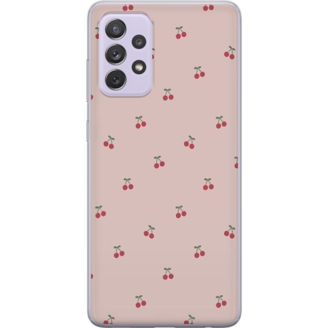 Mobile case for Samsung Galaxy A52s 5G with Cherry design