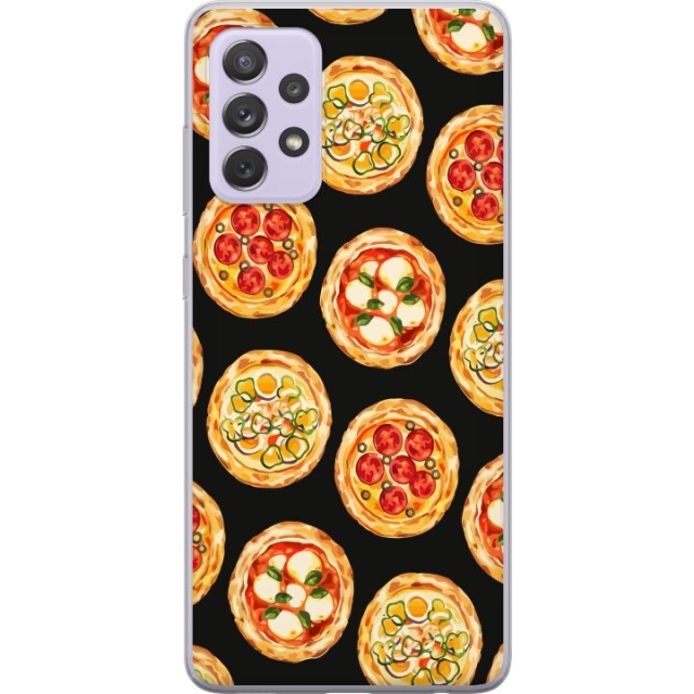 Mobile case for Samsung Galaxy A52s 5G with Pizza design