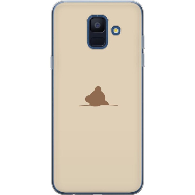 Mobile case for Samsung Galaxy A6 (2018) with Nalle design