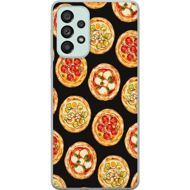 Mobile case for Samsung Galaxy A73 5G with Pizza design