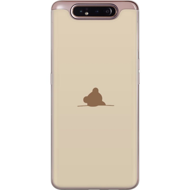 Mobile case for Samsung Galaxy A80 with Nalle design