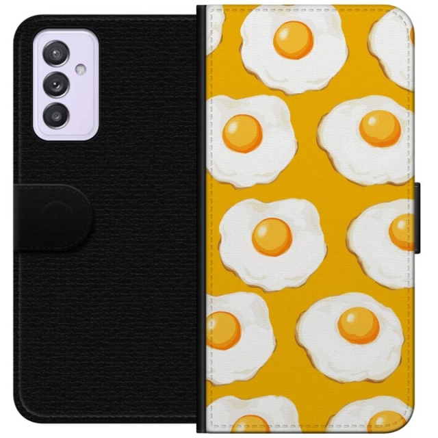 Wallet case for Samsung Galaxy A82 5G with Fried egg design