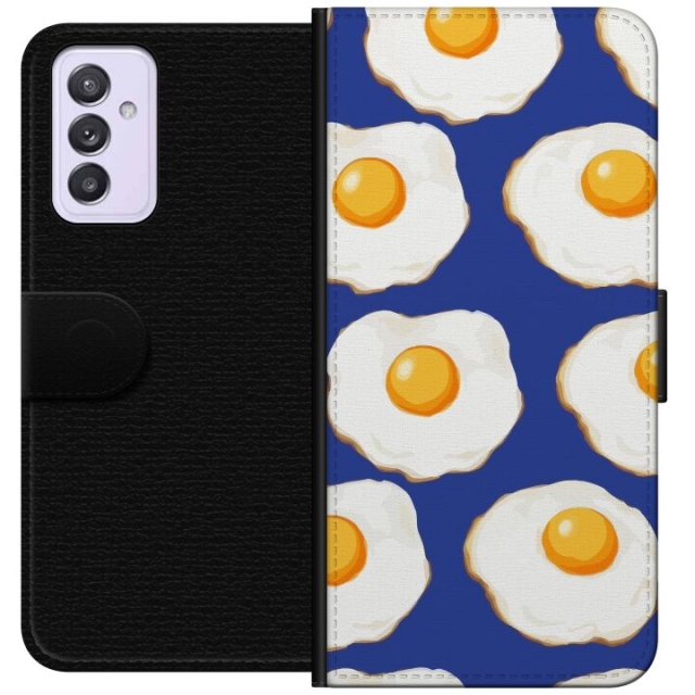 Wallet case for Samsung Galaxy A82 5G with Fried eggs design