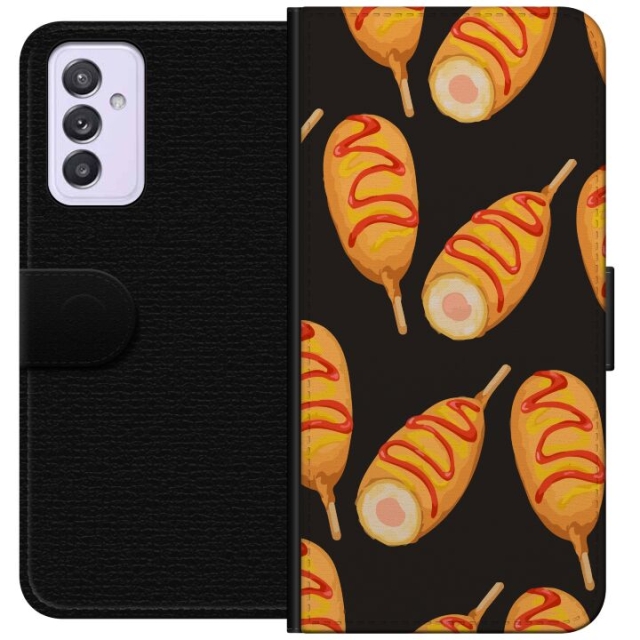 Wallet case for Samsung Galaxy A82 5G with Chicken drumstick design