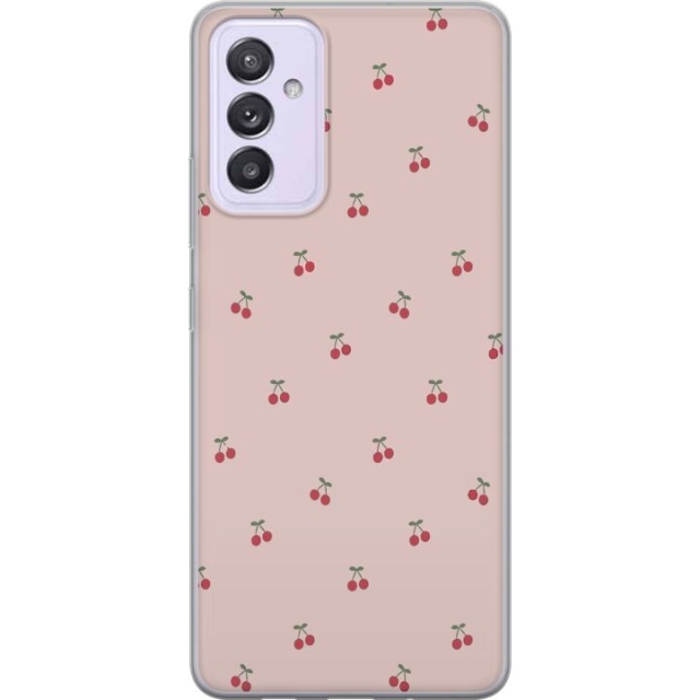 Mobile case for Samsung Galaxy A82 5G with Cherry design