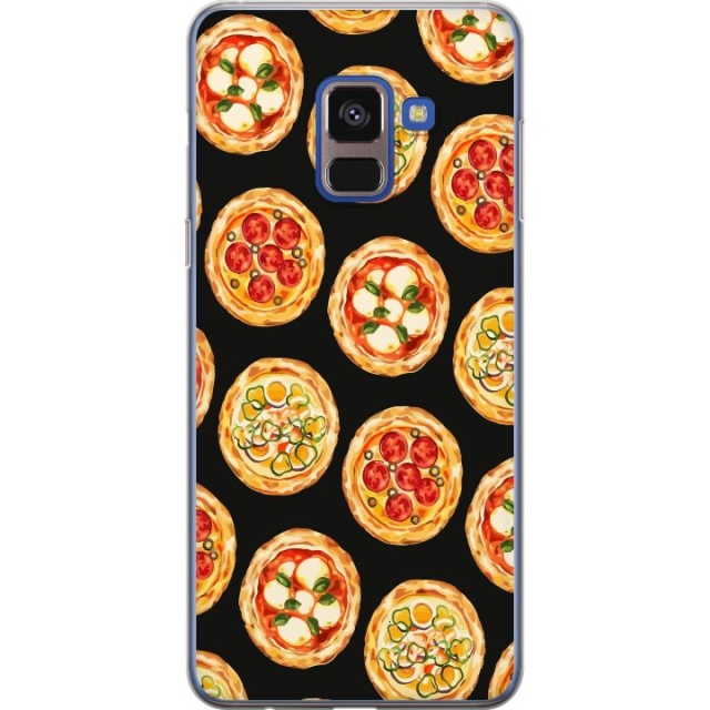 Mobile case for Samsung Galaxy A8 (2018) with Pizza design