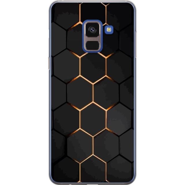 Mobile case for Samsung Galaxy A8 (2018) with Luxurious Pattern design