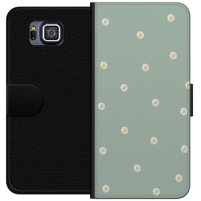 Wallet case for Samsung Galaxy Alpha with Priest