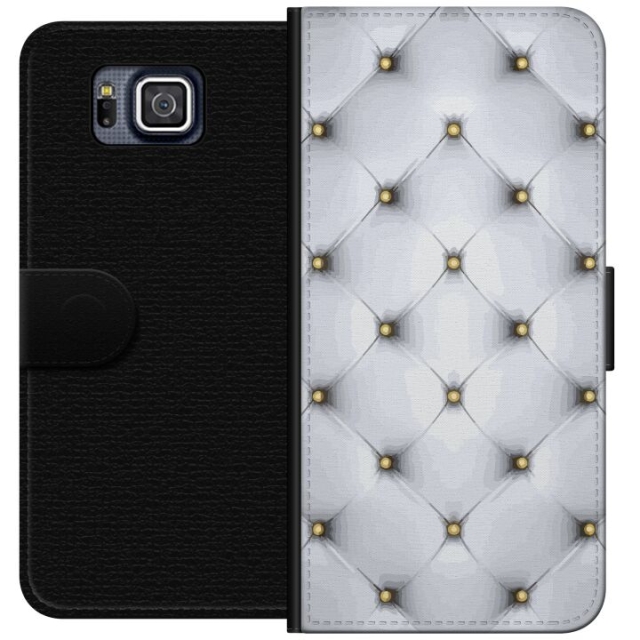 Wallet case for Samsung Galaxy Alpha with Luxurious design