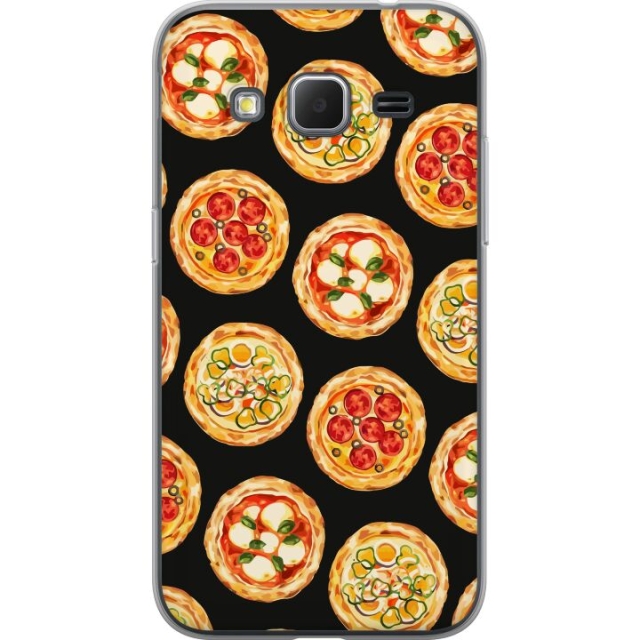 Mobile case for Samsung Galaxy Core Prime with Pizza design