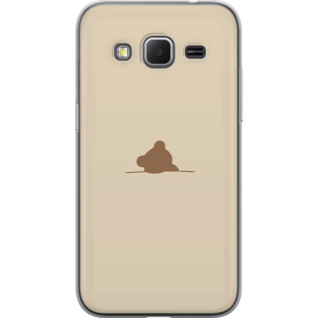 Mobile case for Samsung Galaxy Core Prime with Nalle design