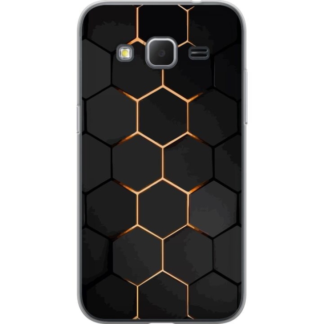 Mobile case for Samsung Galaxy Core Prime with Luxurious Pattern design