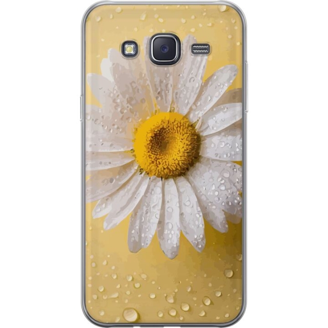 Mobile case for Samsung Galaxy J5 with Porslinsblomma design