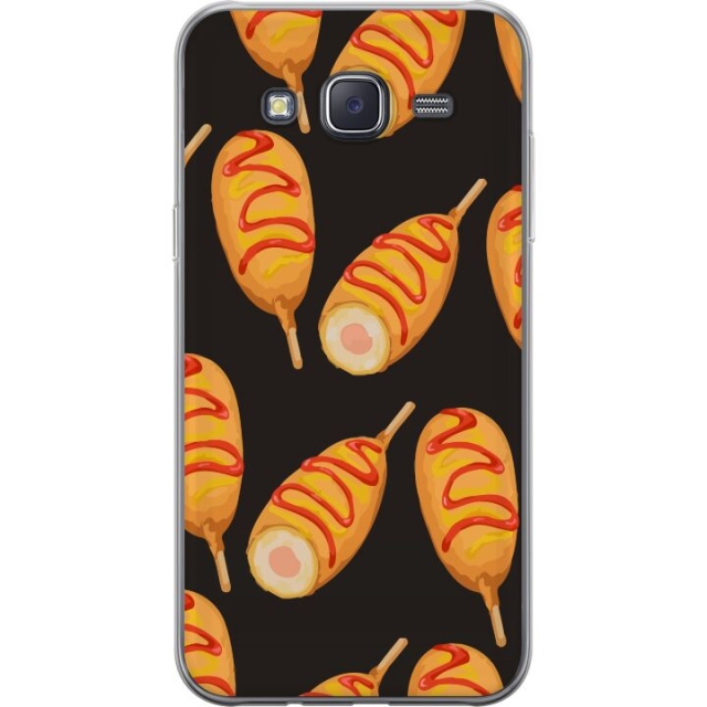 Mobile case for Samsung Galaxy J5 with Chicken drumstick design