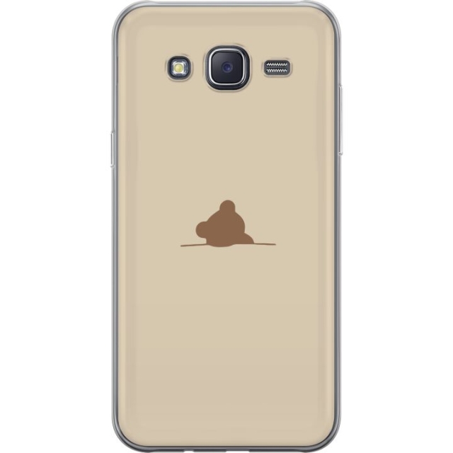 Mobile case for Samsung Galaxy J5 with Nalle design
