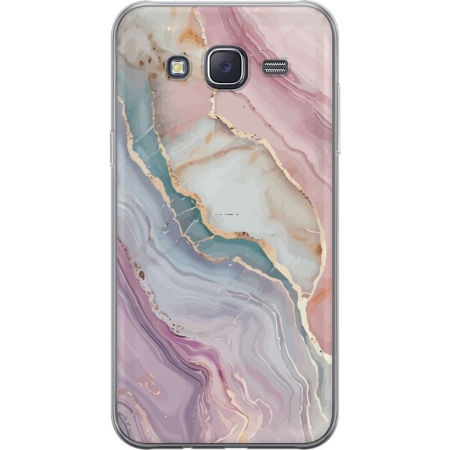 Mobile case for Samsung Galaxy J5 with Marble design